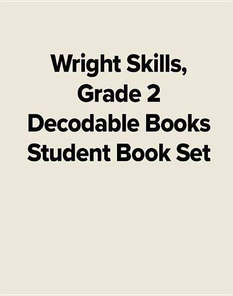 Produktbild: Wright Skills, Grade 2 Decodable Books Student Book Set