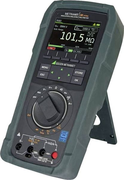 Produktbild: Gossen Metrawatt M273S Hand-Multimeter, Hochpr&auml;zisions-Messger&auml;t kalibriert (DAkkS-akkreditiertes Labor) digital Datenlogger CAT III 1000 V, CAT IV