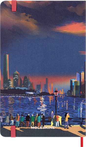 Produktbild: Moleskine I AM the city Shanghai Notizbuch limitierte Ausgabe, L/A5, liniert, fester Einband