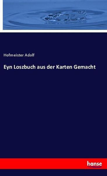 Produktbild: Eyn Loszbuch aus der Karten Gemacht