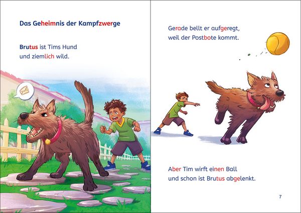 Produktbild: Lesel&ouml;wen 1. Klasse - Das geheime Gold der Zwerge