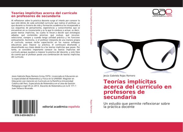 Produktbild: Teor&iacute;as impl&iacute;citas acerca del curr&iacute;culo en profesores de secundaria