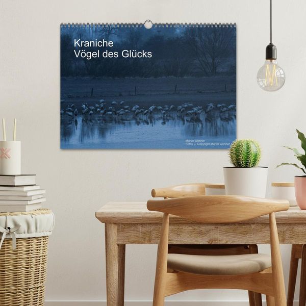 Produktbild: Kraniche (Wandkalender 2026 DIN A3 quer), CALVENDO Monatskalender