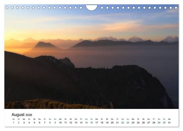 Produktbild: Stockhorn &ndash; &Uuml;ber Stock und Stein (Wandkalender 2026 DIN A4 quer), CALVENDO Monatskalender