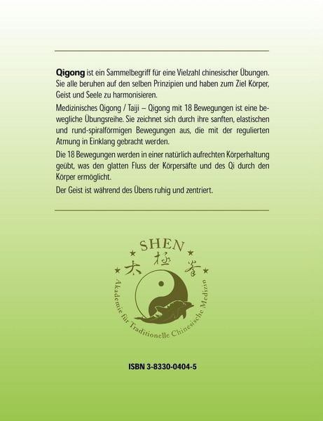 Produktbild: Die 18 Bewegungen des Taiji-Qigong