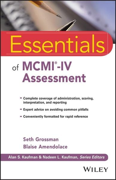 Produktbild: Essentials of MCMI-IV Assessment