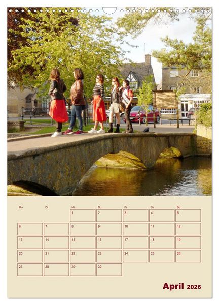 Produktbild: Die Cotswolds Englands gr&uuml;nes Herz (Wandkalender 2026 DIN A3 hoch), CALVENDO Monatskalender