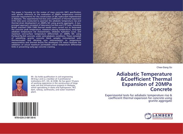 Produktbild: Adiabatic Temperature &Coefficient Thermal Expansion of 20MPa Concrete