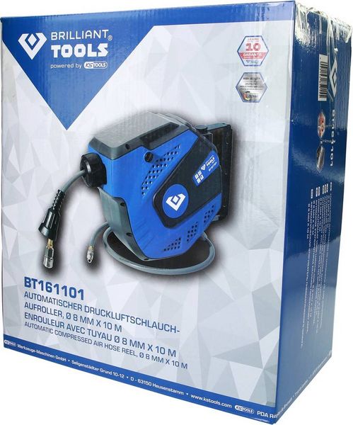 Produktbild: Brilliant Tools BT161101 Druckluft-Schlauch 10m 20 bar