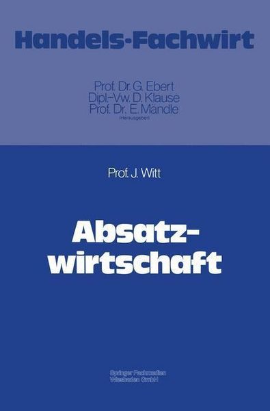 Produktbild: Absatzwirtschaft