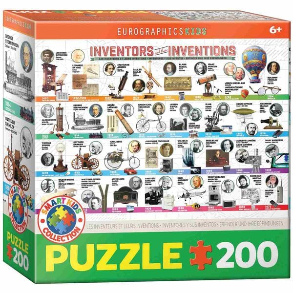 Produktbild: Erfinder und ihre Erfindungen (Puzzle)