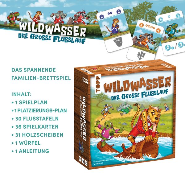 Produktbild: Wildwasser &ndash; Der gro&szlig;e Flusslauf