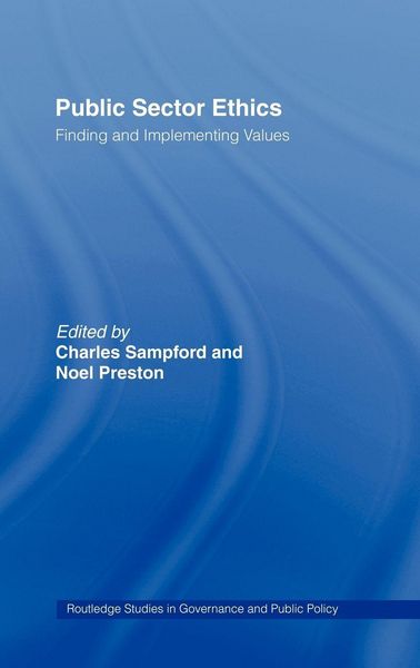 Produktbild: Public Sector Ethics
