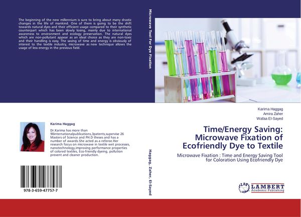 Produktbild: Time/Energy Saving: Microwave Fixation of Ecofriendly Dye to Textile