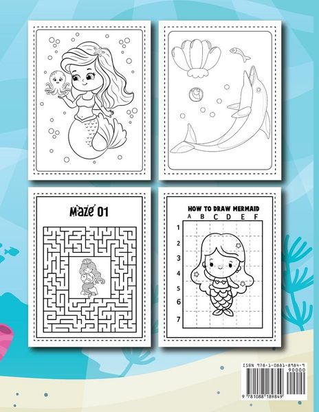 Produktbild: The Big Fun Mermaid & Friends Activity Book