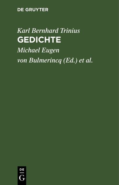 Produktbild: Gedichte