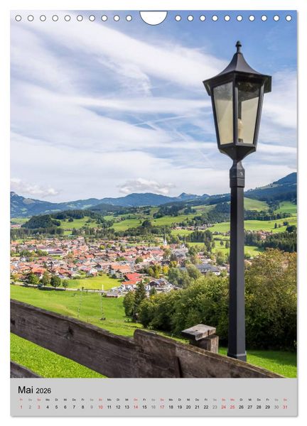 Produktbild: ALLG&Auml;U Idylle und Historie (Wandkalender 2026 DIN A4 hoch), CALVENDO Monatskalender