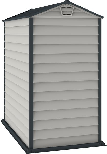 Produktbild: Kunststoff Ger&auml;tehaus 104x180 Gartenhaus Dreht&uuml;r