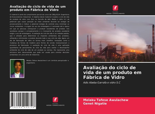 Produktbild: Avalia&ccedil;&atilde;o do ciclo de vida de um produto em F&aacute;brica de Vidro