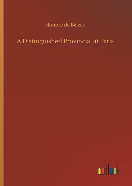 Produktbild: A Distinguished Provincial at Paris