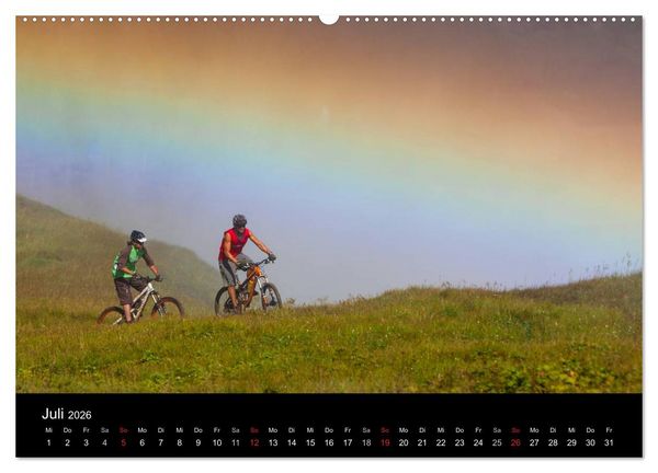 Produktbild: Bike Abenteuer Island (Wandkalender 2026 DIN A2 quer), CALVENDO Monatskalender