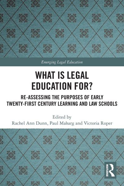 Produktbild: What is Legal Education for?