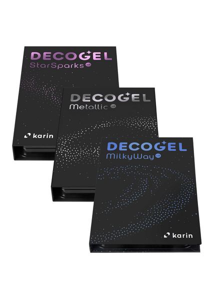 Produktbild: KARIN Gelstifte DECOGEL 1.0 COSMIC COLLECTION, 50er Set + 10 Ersatzminen