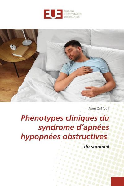 Produktbild: Ph&eacute;notypes cliniques du syndrome d'apn&eacute;es hypopn&eacute;es obstructives
