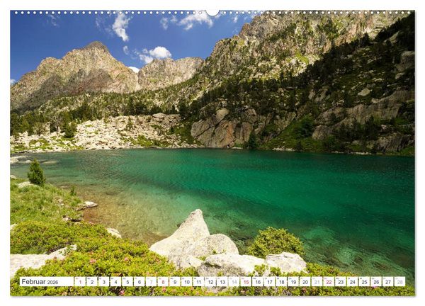 Produktbild: Spanien - die Pyren&auml;en (Wandkalender 2026 DIN A2 quer), CALVENDO Monatskalender