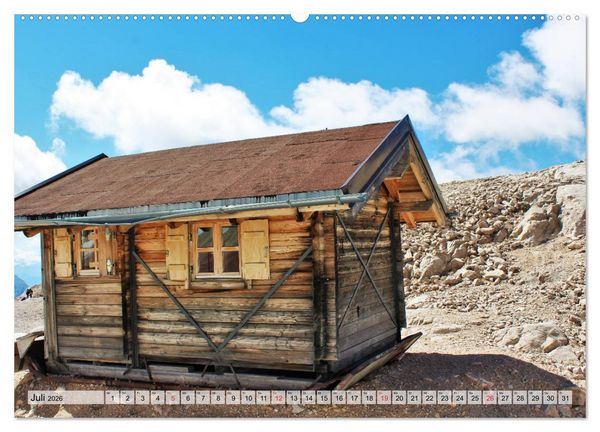 Produktbild: Zugspitze - Der h&ouml;chste Berg Deutschlands (Wandkalender 2026 DIN A2 quer), CALVENDO Monatskalender