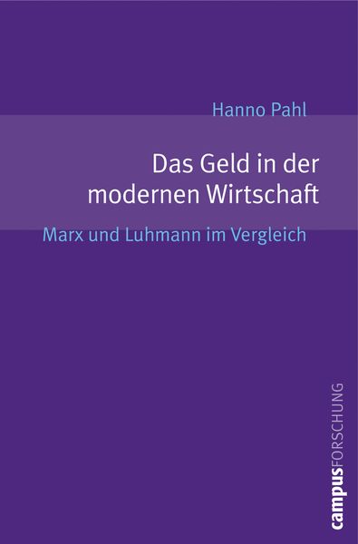 Produktbild: Das Geld in der modernen Wirtschaft