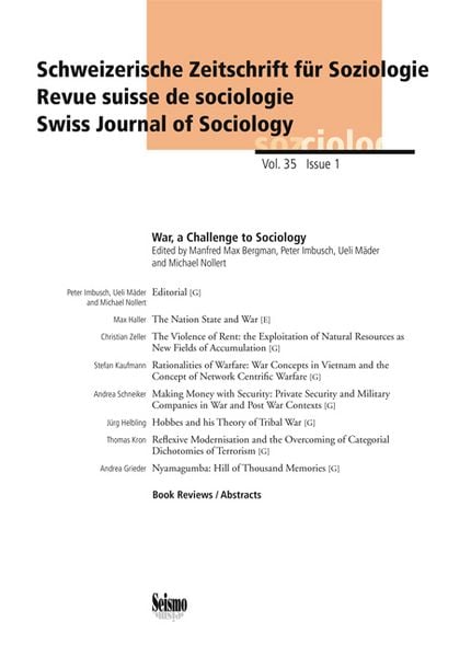 Produktbild: Wie Kriege die Soziologie herausfordern