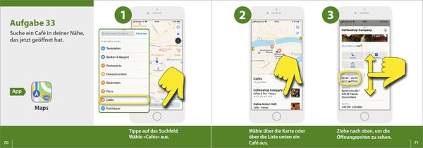 Meine Smartphone-Anleitung für iOS / iPhone – Smartphonekurs für Senioren (Kursbuch Version iPhone) – Das Kursbuch für Apple iPhones / iOS