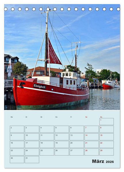 Produktbild: Moin Heiligenhafen (Tischkalender 2026 DIN A5 hoch), CALVENDO Monatskalender