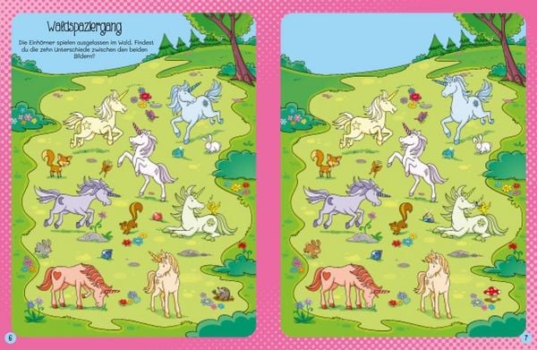 Produktbild: Das magische Einhorn-Mitmachbuch