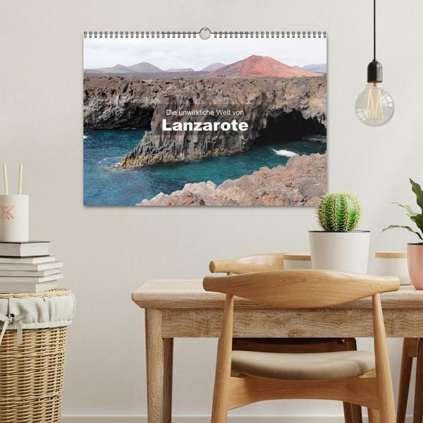 Produktbild: Die unwirkliche Welt von Lanzarote (Wandkalender 2026 DIN A3 quer), CALVENDO Monatskalender