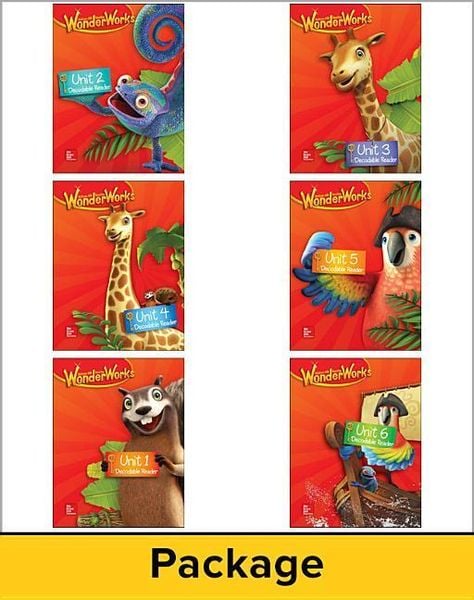 Produktbild: Reading Wonderworks Decodable Reader Package 6pk Grade 1