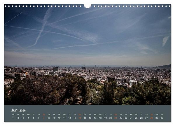 Produktbild: Barcelona - Faszinierende Architektur (Wandkalender 2026 DIN A3 quer), CALVENDO Monatskalender