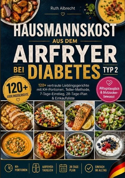 Produktbild: Hausmannskost aus dem Airfryer bei Diabetes Typ 2