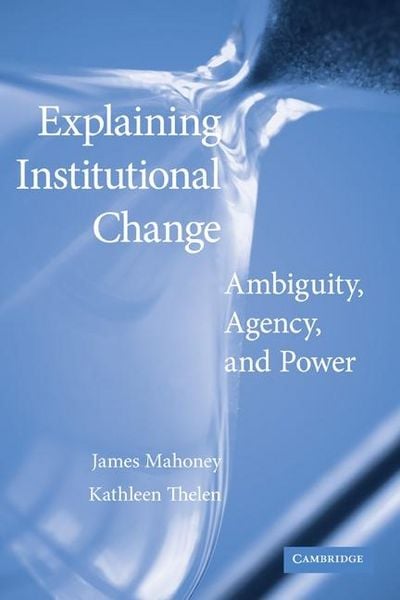 Produktbild: Explaining Institutional Change