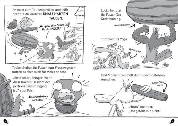 Produktbild: Knallharte Tauben bei&szlig;en sich durch (Band 6)
