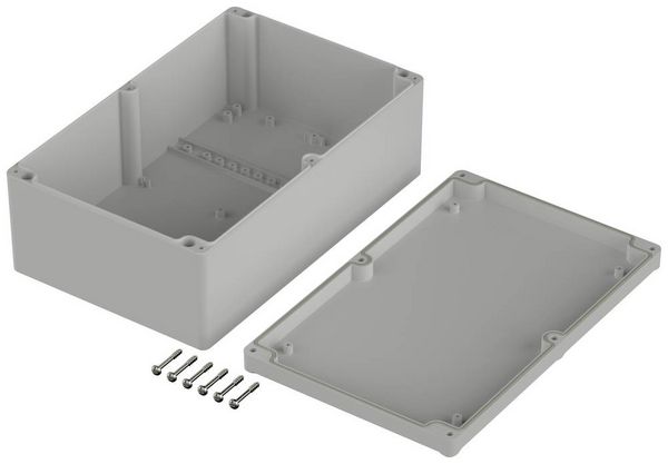 Produktbild: Bopla EUROMAS ET 240F 63240200 Industrie-Geh&auml;use 250 x 160 x 92 ABS Hellgrau 1St.