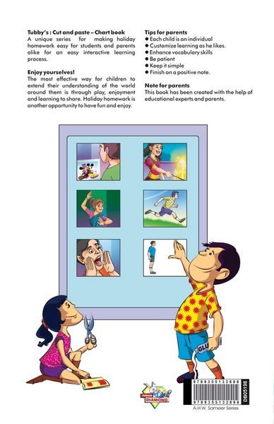 Produktbild: Tubbys Cut & Paste Chart Book Monument of India, Freemdom Fighters, Festivals of India