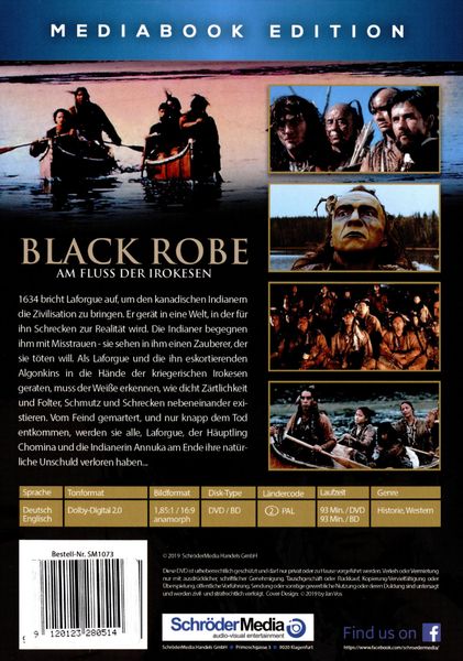 Produktbild: Black Robe (Mediabook)