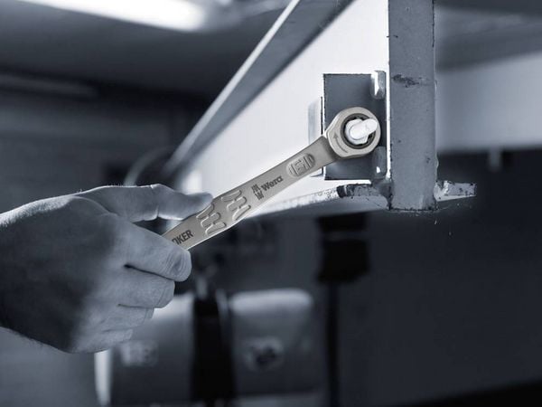 Produktbild: Wera 05073277001 Joker Knarren-Ring-Maulschl&uuml;ssel Schl&uuml;sselweite (Metrisch) 17mm