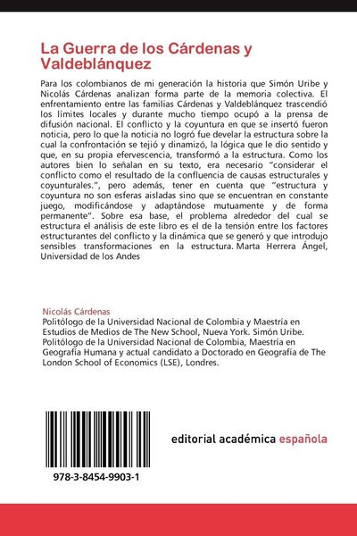 Produktbild: La Guerra de los C&aacute;rdenas y Valdebl&aacute;nquez