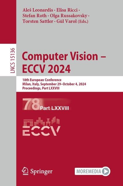 Produktbild: Computer Vision - ECCV 2024