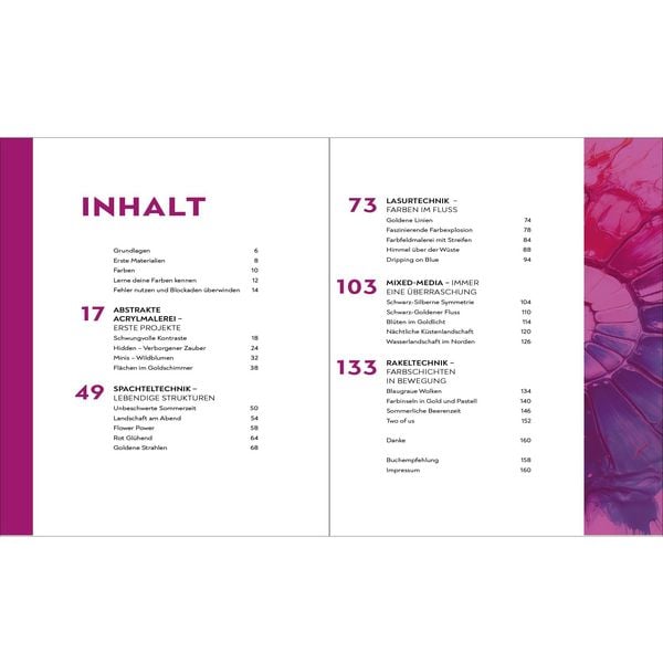 Produktbild: Abstrakte Acrylbilder - Schicht f&uuml;r Schicht