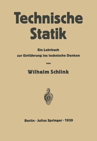 Produktbild: Technische Statik