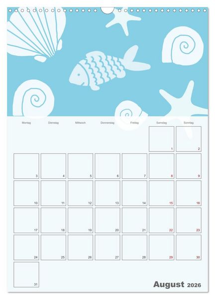 Produktbild: Der gro&szlig;e Jahresplaner zum Selbstgestalten (Wandkalender 2026 DIN A3 hoch), CALVENDO Monatskalender